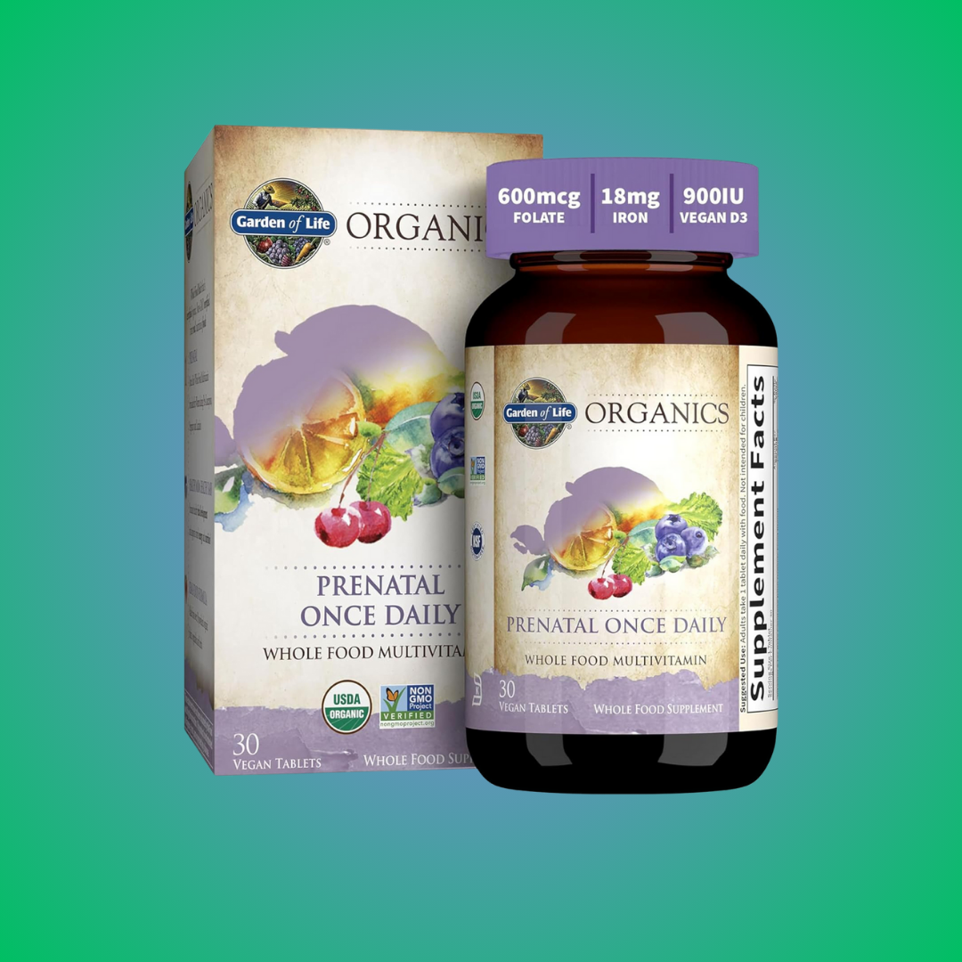 Garden of Life - Vitaminas Prenatales - 30 Tabletas